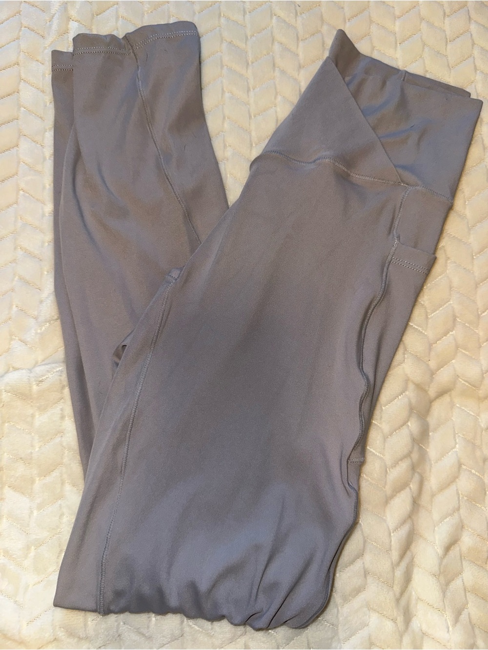 Halara Pants Leggings Light Grey Size Small